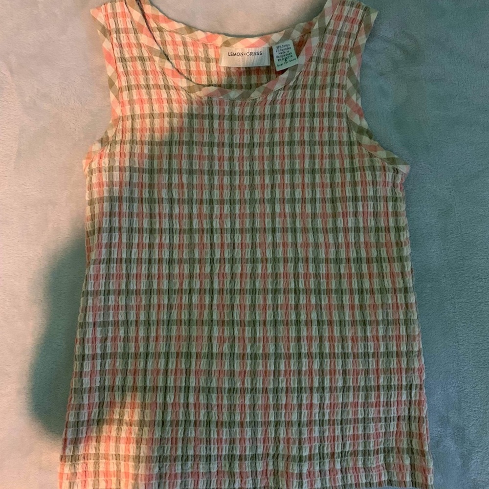 plaid shirt size small